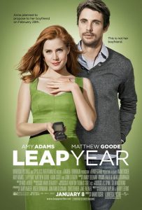 Leap Year | Leap Year Movie Poster | Amy Adams | Matthew Goode | Adam Scott | John Lithgow | Kaitlin Olson | Tony Rohr | Pat Laffan | 2010 | www.myalltimefavoritemovies.com | www.myalltimefavorites.com